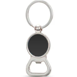 Porte-clés Décapsuleur Porte-clés Rond Noir