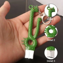 Pendentif Porte-clés Décapsuleur Créatif Amusant K712 -Krups || DeLonghi Soldes 70950444 3