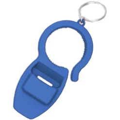 Ouvre-bouteille 3 En 1 Bière Boisson Ouvre-bouteille Multifonctionnel Porte-clés Ouvre-boîte Bleu