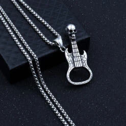 Ouvre-bière De Guitare De Crâne De Cadeau De Bière Rétro Des Hommes, Cadeau De Noël D'anniversaire Halloween -Krups || DeLonghi Soldes 70950460 5