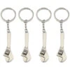 Creative Mini Imitation Outil Porte-clés Ouvre-bouteille En Alliage De Zinc Barman Ouvre-bouteille 4PCS Clé à Molette