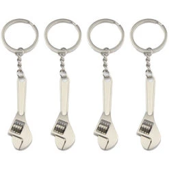 Creative Mini Imitation Outil Porte-clés Ouvre-bouteille En Alliage De Zinc Barman Ouvre-bouteille 4PCS Clé à Molette