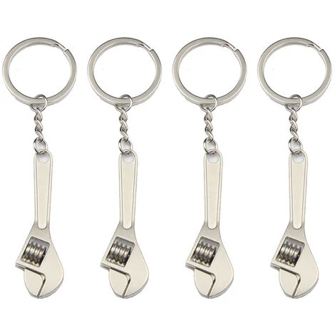 Creative Mini Imitation Outil Porte-clés Ouvre-bouteille En Alliage De Zinc Barman Ouvre-bouteille 4PCS Clé à Molette 1 Creative Mini Imitation Outil Porte-clés Ouvre-bouteille En Alliage De Zinc Barman Ouvre-bouteille 4PCS Clé à Molette