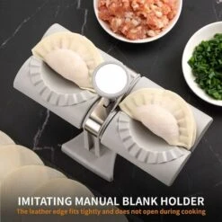 Ravioli Ancien Fabricant De Boulettes, Moule à Boulettes Automatique à Double Tête, Envelopper Deux à La Fois, Ustensile De Cuisine, Rapide Et Pratique Pour Faire Des Boulettes -Krups || DeLonghi Soldes 71089899 5