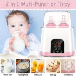 Chauffe Biberons Électrique, 6-en-1 Sterilisateur Biberons Electrique Portable Avec Écran LED Et Contrôle De La Température, Pour Stérilisation/Décongélation/Chauffage Aliments 7 Chauffe Biberons Électrique, 6-en-1 Sterilisateur Biberons Electrique Portable Avec Écran LED Et Contrôle De La Température, Pour Stérilisation/Décongélation/Chauffage Aliments -Krups || DeLonghi Soldes 71188928 3