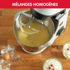 Robot Pâtissier 4.6l 1100w Blanc - Moulinex - Qa510110 -Krups || DeLonghi Soldes 71307282 4