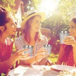 12 Verres à Shot En Acier Inoxydable Pour Whisky, Tequilax -Krups || DeLonghi Soldes 71394343 4