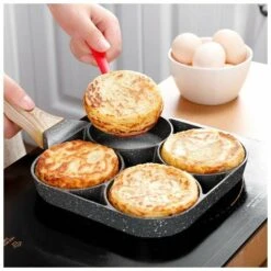 Poêle à Frire Multifonction, Poêle à œufs Antiadhésive, Poêle à Hamburger De Cuisine, Poêle à Hamburger Aux œufs Pour Le Petit-déjeuner -Krups || DeLonghi Soldes 72290148 5