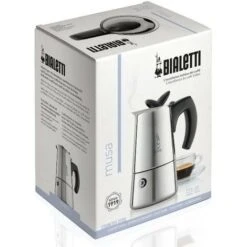 BIALETTI - Cafetière Musa Induction 4 Tasses Inox -Krups || DeLonghi Soldes 74498036 3