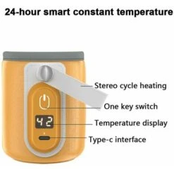 Chauffe-biberon Portable USB Pour Lait Maternel, Charge Rapide Et Chauffage Précis Des Chauffe-biberons De Voiture Et De Voyage, Chauffe-biberon Isolé Automatique Fo 6 Chauffe-biberon Portable USB Pour Lait Maternel, Charge Rapide Et Chauffage Précis Des Chauffe-biberons De Voiture Et De Voyage, Chauffe-biberon Isolé Automatique Fo -Krups || DeLonghi Soldes 76525135 3