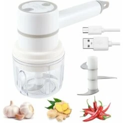 Mixeur Plongeant électrique Mixeur Plongeant 2 En 1 Avec Fouet électrique Et Hachoir à Ail -Krups || DeLonghi Soldes 76872095 4