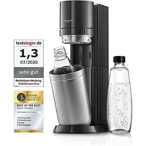 SodaStream Duo Titan Umsteigerset Ohne CO2 Zylinder (SODASTREAM DUO TITAN UMSTEIGER) 1 SodaStream Duo Titan Umsteigerset Ohne CO2 Zylinder (SODASTREAM DUO TITAN UMSTEIGER)