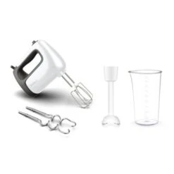 Batteur Moulinex ELECTRIQUE PREP'MIX+ 500W BLANC ET GRIS HM461110