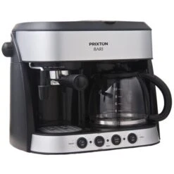 Cafetière Bari PRIXTON - Double Fonction - 3 Cafés En 1 : Expresso, Américain Et Cappuccino 7 Cafetière Bari PRIXTON - Double Fonction - 3 Cafés En 1 : Expresso, Américain Et Cappuccino -Krups || DeLonghi Soldes 82693657 3
