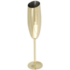 Gobelets Biseautés En Acier Inoxydable Coupe à Champagne Cocktail Martini Verre à Vin Creative Restaurant Bar Accessoire Ustensiles Verres à Pied