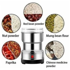 Multifonctionnel Maison Broyeur Machine Céréales Noix Haricots Épices Rectifieuse Électrique Moulin À Café 8 Multifonctionnel Maison Broyeur Machine Céréales Noix Haricots Épices Rectifieuse Électrique Moulin À Café -Krups || DeLonghi Soldes 83753019 4