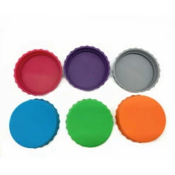 OAAO Couvercles De Canette De Soda En Silicone, Lot De 6 Couvercles De Canette De Soda/boisson/bière Réutilisables, Couvercles De Canette, Bouchons De Canette, Couvercle De Canette, économiseur De Can -Krups || DeLonghi Soldes 87200832 5