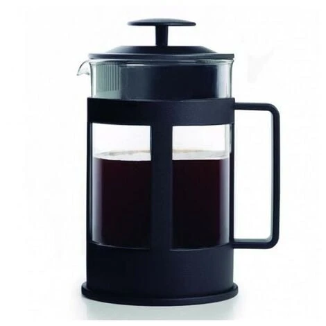 Cafetière Française Inox 6 Tasses Lacor - Capacité 0,8 L. 1 Cafetière Française Inox 6 Tasses Lacor - Capacité 0,8 L.