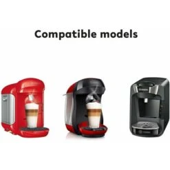 Dosettes De Cafe, Filtre A Cafe Reutilisable, Capsule De Cafe En Plastique Rechargeable Avec Cuillere Pour Machine A Cafe Bosch Tassimo, 180 Ml -Krups || DeLonghi Soldes 88667782 5