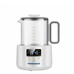 1.5L Grande Capacité Chauffe-lait à Température Constante Chauffage électrique Santé Pot Ménage Trois-en-un Bébé Conditionneur De Lait Bouilloire，blanc