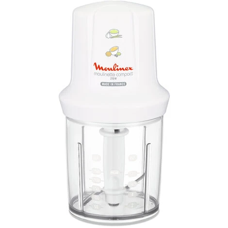 Moulinex DJ300110 Hachoir électrique 0,25 L 270 W Blanc 1 Moulinex DJ300110 Hachoir électrique 0,25 L 270 W Blanc