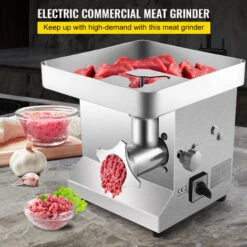 VEVOR Hachoir A Viande Electrique Broyeur A Viande 850w 220v Pour Les Boucheries -Krups || DeLonghi Soldes 89948918 3