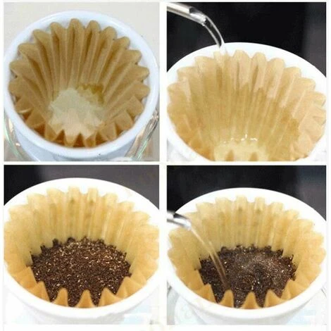 Lot De 100 Filtres à Café En Papier Compatible Avec Les Cafetières Contessa Et Aurora De Marque Bartscher 2 Lot De 100 Filtres à Café En Papier Compatible Avec Les Cafetières Contessa Et Aurora De Marque Bartscher – Image 2