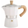 Machine à Expresso Octogonale Pour Cafetière En Aluminium Pour Applications De Cuisine De Bureau à Domicile - 150 Ml (blanc Cassé)