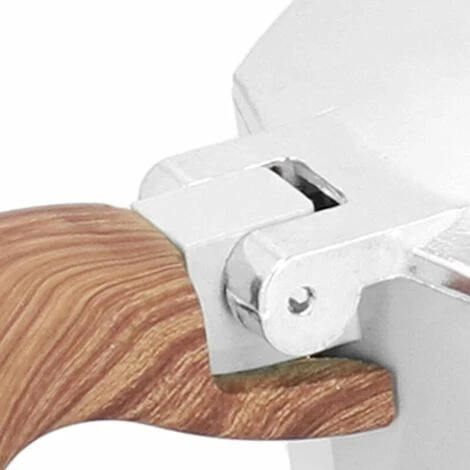 Machine à Expresso Octogonale Pour Cafetière En Aluminium Pour Applications De Cuisine De Bureau à Domicile - 150 Ml (blanc Cassé) 4 Machine à Expresso Octogonale Pour Cafetière En Aluminium Pour Applications De Cuisine De Bureau à Domicile - 150 Ml (blanc Cassé) – Image 4