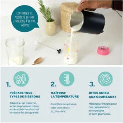 BEABA, Milkprep, Night Blue EU -Krups || DeLonghi Soldes 90860473 3