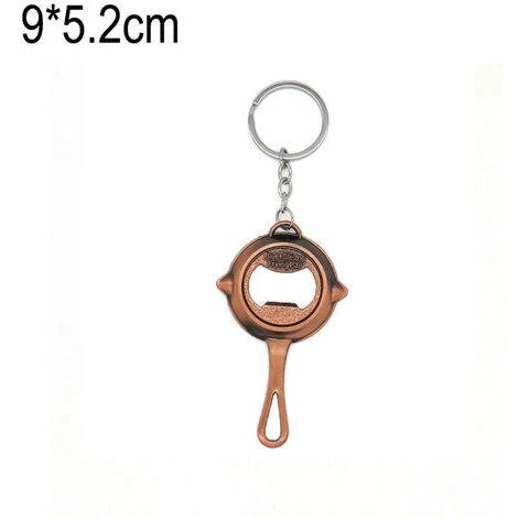Porte-clés De Voiture Pendentif Pendentif Pan Décapsuleur Cadeau Rouge Ancien 2 Porte-clés De Voiture Pendentif Pendentif Pan Décapsuleur Cadeau Rouge Ancien – Image 2