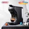 HIBREW - Machine à Café Expresso,Espresso,Cafetiere Italienne,Extraction Froide/chaude, 4 En 1 à Capsules Multiple, En Poudre, Moulu, 600ml (noir)