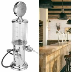 WddnAot Distributeur D'alcool Avec 2 Pulvérisateurs, Boisson, Vin, Whisky, Récipient, Liqueur, Bière, Vin, Soda, Boisson Gazeuse, Pompe à Boisson, Pompe à Essence, Machine à Verser, Barman, Station De -Krups || DeLonghi Soldes 92400037 4