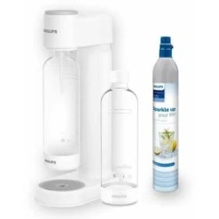 Philips GoZero - Machine à Soda Lite Avec Accessoires, Blanc ADD4901WH/10