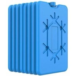 Lot De Blocs Réfrigérants Pour Sac Isotherme Ou Glacière, Glace Pour BoTe à Lunch, Packs De CongéLation Ultra-Minces RéUtilisables Pour Garder Les Aliments Au Frais, Paquet De 8