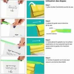 32PCS Clip Fermeture Sachet Pinces Réutilisables Alimentaire D'étanchéité Clips Pour Sceller Les Sacs Alimentaires , La Cuisine, La Maison -Krups || DeLonghi Soldes 95284924 3