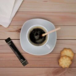 Lot De 500 Touillettes Agitateurs De Café En Bois 14 Cm - Mélangeurs Jetables Biodégradables Pour Boisson Chaude Et Froide -Krups || DeLonghi Soldes 95284929 3