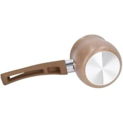 Casserole Antiadhésive, Casserole à Induction Casserole à Lait Antiadhésive Casserole à Lait Antiadhésive Avec Bec Verseur Pour Plaques à Induction, Gaz Et électriques(Brun) -Krups || DeLonghi Soldes 95346654 3