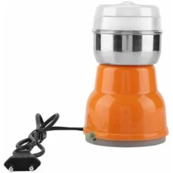 Moulin à Café, Moulin à Grains De Café électrique Noix De Ménage Grains Haricots Herbes Épices Broyage Bureau À Domicile Portable Utiliser 220 V UE Plug