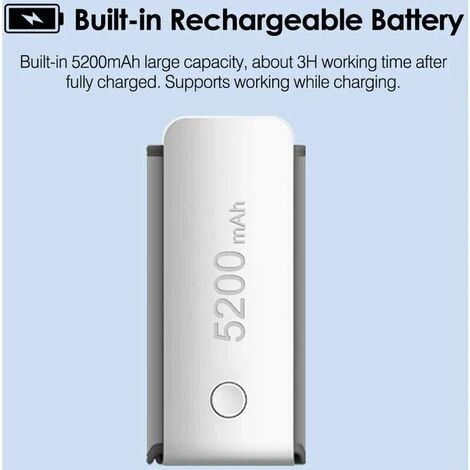 Chauffe-biberon Portable Sans Fil Pour Bébé Chauffe-lait Maternel De Voyage Sac Isotherme Batterie Intégrée Avec Câble De Chargement USB (Blanc) 3 Chauffe-biberon Portable Sans Fil Pour Bébé Chauffe-lait Maternel De Voyage Sac Isotherme Batterie Intégrée Avec Câble De Chargement USB (Blanc) – Image 3