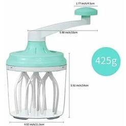 Batteur A Main, Mixeur A Main Batteur, Fouet Manuel Multifonctionnel Speedy Chef De Cuisine De Batteur D'Oeufs 1200ml -Krups || DeLonghi Soldes 96321038 5