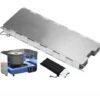 Pare-Vent Pliable En Alliage Daluminium, 10 Plaques Pare-Vent De Camping Pour Rechaud De Camping, Pique-Nique, Cuisinière à Gaz
