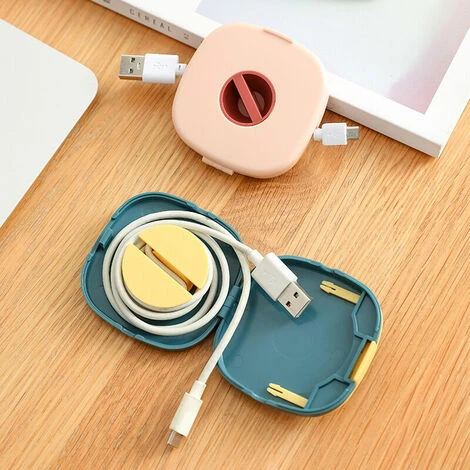 Lot De 3 Range Câbles Vides Et Extensibles-Enrouleur Câble Usb-Enrouleur Cable Telephone Portable Rotatif Pour Organiser Câble Usb, Câble De Chargement (Trois Couleurs) Lilaris 2 Lot De 3 Range Câbles Vides Et Extensibles-Enrouleur Câble Usb-Enrouleur Cable Telephone Portable Rotatif Pour Organiser Câble Usb, Câble De Chargement (Trois Couleurs) Lilaris – Image 2