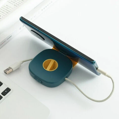 Lot De 3 Range Câbles Vides Et Extensibles-Enrouleur Câble Usb-Enrouleur Cable Telephone Portable Rotatif Pour Organiser Câble Usb, Câble De Chargement (Trois Couleurs) Lilaris 4 Lot De 3 Range Câbles Vides Et Extensibles-Enrouleur Câble Usb-Enrouleur Cable Telephone Portable Rotatif Pour Organiser Câble Usb, Câble De Chargement (Trois Couleurs) Lilaris – Image 4