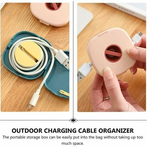 Lot De 3 Range Câbles Vides Et Extensibles-Enrouleur Câble Usb-Enrouleur Cable Telephone Portable Rotatif Pour Organiser Câble Usb, Câble De Chargement (Trois Couleurs) Lilaris 5 Lot De 3 Range Câbles Vides Et Extensibles-Enrouleur Câble Usb-Enrouleur Cable Telephone Portable Rotatif Pour Organiser Câble Usb, Câble De Chargement (Trois Couleurs) Lilaris – Image 5