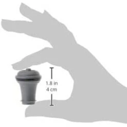 Ensemble De 6 Pièces économiseur De Vin, Bouchons Sous Vide, Bouchon De Vin, Scellant De Bouteille Réutilisable Maintient Le Bouchon De La Pompe à Vide -Krups || DeLonghi Soldes 97450485 5