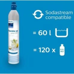 Philips GoZero - Machine à Soda Viva Avec Accessoires, Noir ADD4902BK/10 -Krups || DeLonghi Soldes 97495071 5