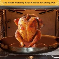 Support De Poulet En Canette De Bière, Support De Rôtissage De Poulet Et De Dinde Pour Fumoir Et Gril, Support De Poulet En Acier Inoxydable, Accessoires De Barbecue Lavables Au Lave-vaisselle -Krups || DeLonghi Soldes 97561188 3