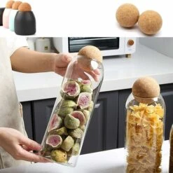 6 Pièces Boule De Liège De Vin, Bouchon De Boule De Liège En Bois Pour Le Remplacement De Bouteille De Carafe De Décanteur De Vin, 2,4 Pouces/ 6,1 Cm -Krups || DeLonghi Soldes 97561999 2