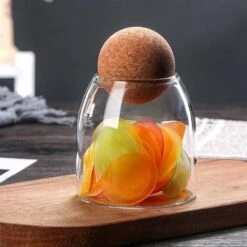 6 Pièces Boule De Liège De Vin, Bouchon De Boule De Liège En Bois Pour Le Remplacement De Bouteille De Carafe De Décanteur De Vin, 2,4 Pouces/ 6,1 Cm -Krups || DeLonghi Soldes 97561999 5